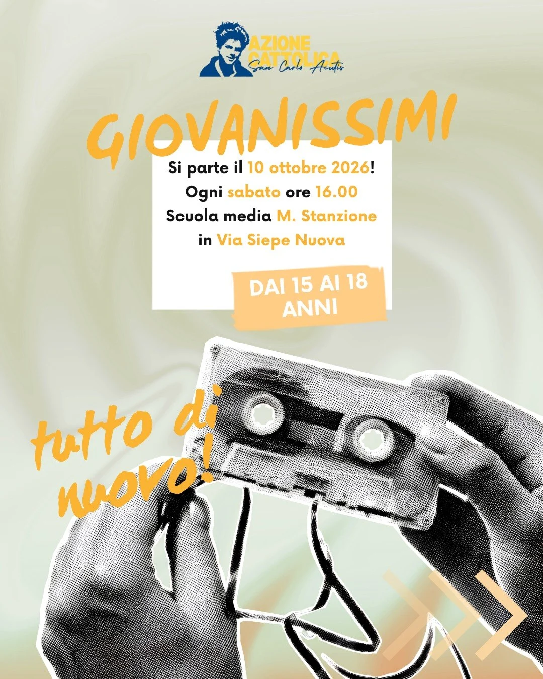 Manifesto giovanissimi 2026-27